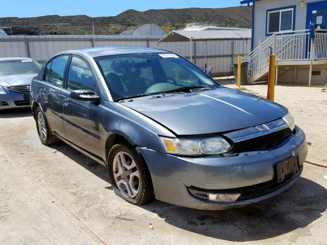 1G8AL52F54Z194420 - 2004 SATURN ION LEVEL GRAY photo 1