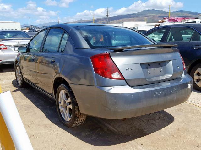 1G8AL52F54Z194420 - 2004 SATURN ION LEVEL GRAY photo 3