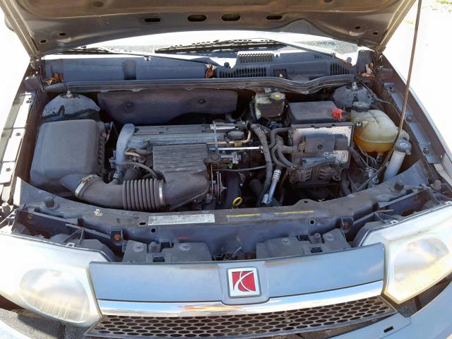 1G8AL52F54Z194420 - 2004 SATURN ION LEVEL GRAY photo 7