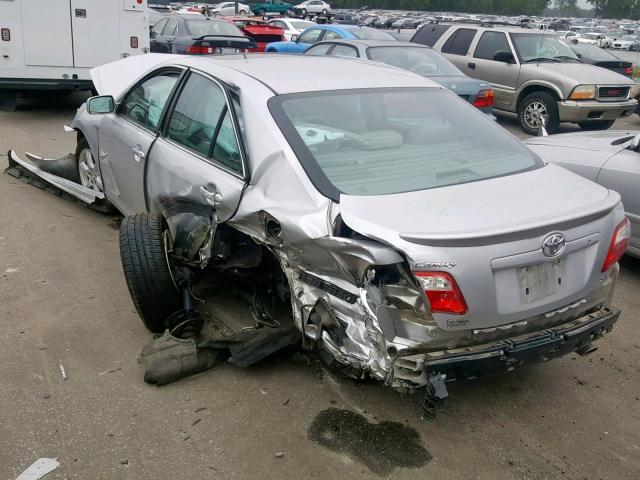 4T1BK46K59U578003 - 2009 TOYOTA CAMRY SE SILVER photo 3