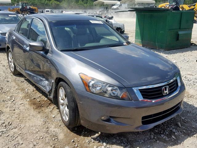 1HGCP36868A019683 - 2008 HONDA ACCORD EXL GRAY photo 1