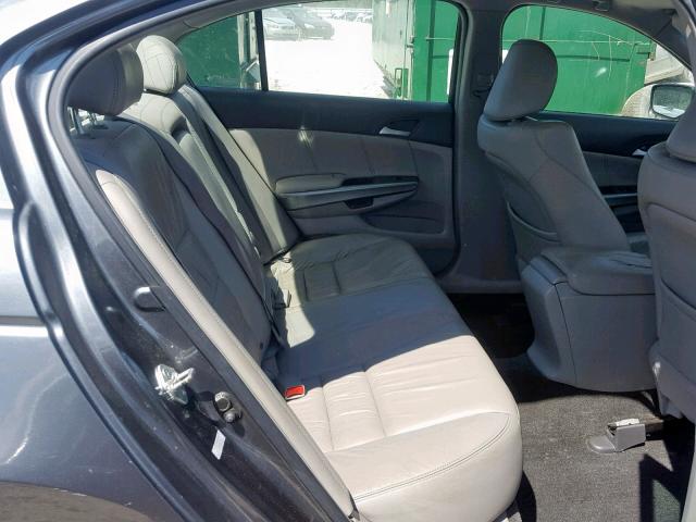 1HGCP36868A019683 - 2008 HONDA ACCORD EXL GRAY photo 6