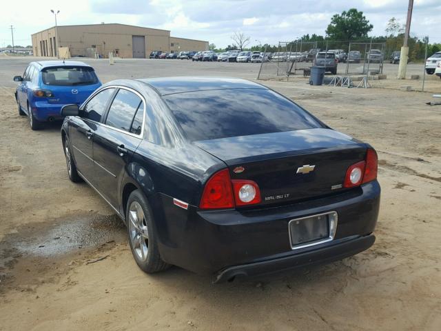 1G1ZC5E06AF306860 - 2010 CHEVROLET MALIBU 1LT BLACK photo 3