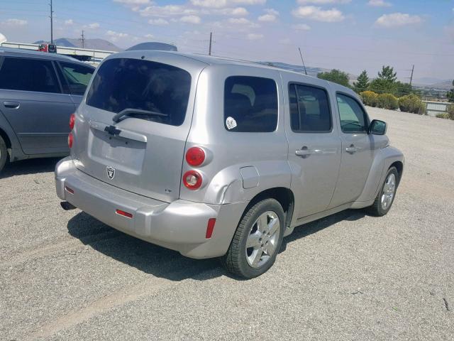 3GNDA23D38S616148 - 2008 CHEVROLET HHR LT SILVER photo 4