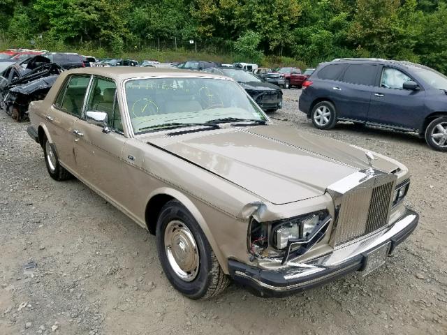 SCAZS42A4GCX15748 - 1986 ROLLS-ROYCE SILVER SPI Qəhvəyi foto 1