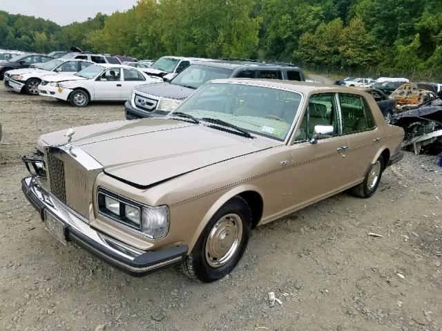 SCAZS42A4GCX15748 - 1986 ROLLS-ROYCE SILVER SPI Qəhvəyi foto 2
