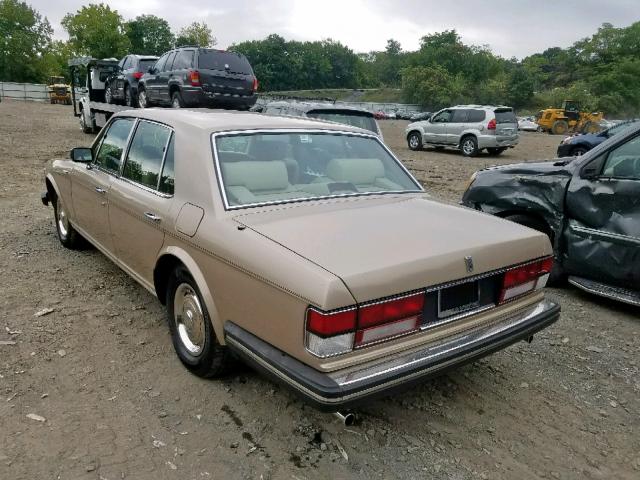 SCAZS42A4GCX15748 - 1986 ROLLS-ROYCE SILVER SPI Qəhvəyi foto 3