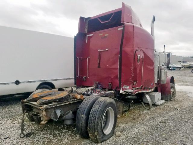 1XP5DB9X25D869915 - 2005 PETERBILT 379 MAROON photo 4