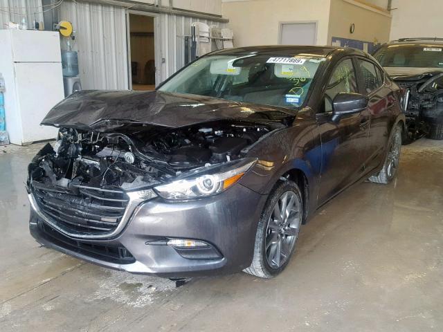 3MZBN1V35JM229367 - 2018 MAZDA 3 TOURING GRAY photo 2