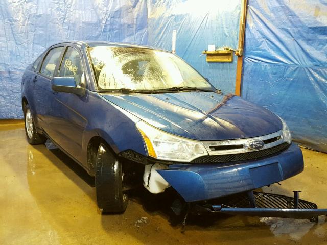 1FAHP36N19W212747 - 2009 FORD FOCUS SES BLUE photo 1