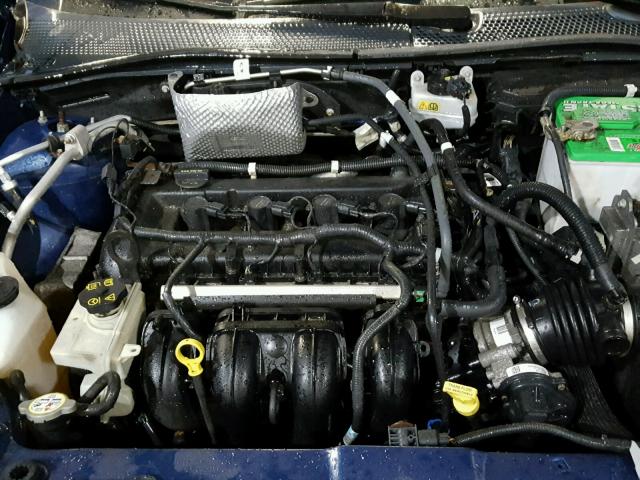 1FAHP36N19W212747 - 2009 FORD FOCUS SES BLUE photo 7