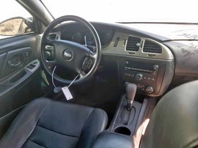 2G1WL16C769319525 - 2006 CHEVROLET MONTE CARL შავი ფოტო 9