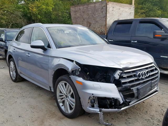 WA1CNAFY7J2062688 - 2018 AUDI Q5 PRESTIG SILVER photo 1