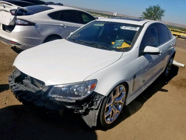 6G3F15RW0EL953926 - 2014 CHEVROLET SS WHITE photo 2