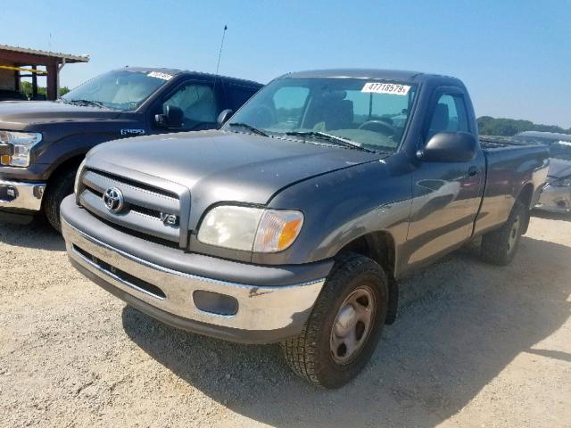 5TBKT42195S469307 - 2005 TOYOTA TUNDRA GRAY photo 2