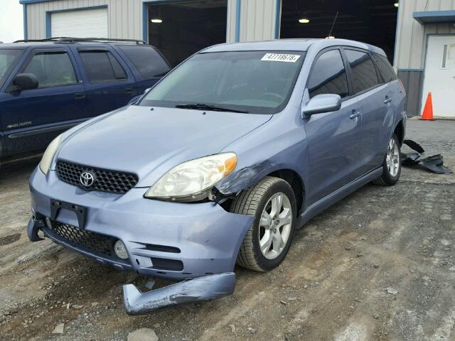 2T1KR32EX3C100612 - 2003 TOYOTA COROLLA MA BLUE photo 2