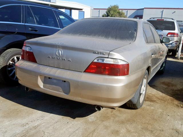 19UUA56643A050147 - 2003 ACURA 3.2TL TAN photo 4