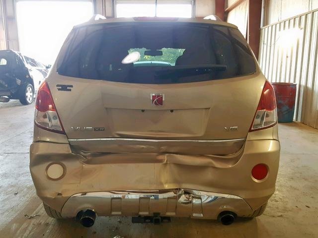 3GSCL53798S539865 - 2008 SATURN VUE XR GOLD photo 9