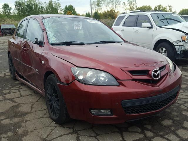 JM1BK343291210292 - 2009 MAZDA 3 S RED photo 1