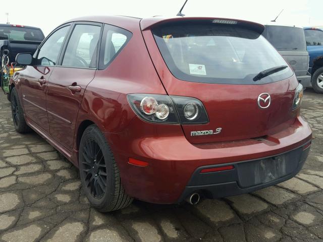 JM1BK343291210292 - 2009 MAZDA 3 S RED photo 3