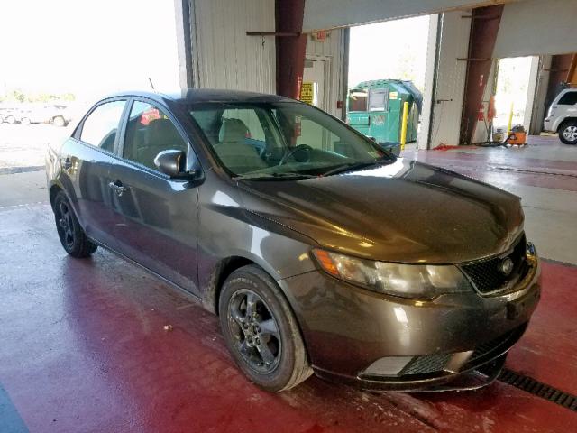 KNAFU4A21A5844118 - 2010 KIA FORTE EX CHARCOAL photo 1