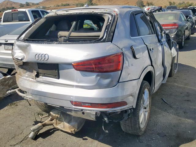 WA1HCCFS0JR003167 - 2018 AUDI Q3 PREMIUM SILVER photo 4