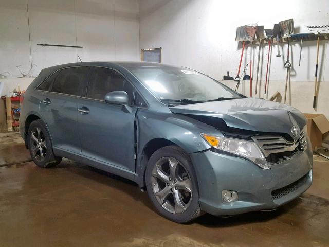 4T3BK11A99U024967 - 2009 TOYOTA VENZA BLUE photo 1