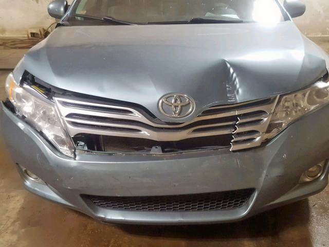 4T3BK11A99U024967 - 2009 TOYOTA VENZA BLUE photo 9