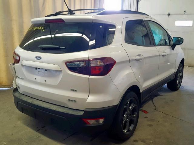 MAJ6P1CL8JC178634 - 2018 FORD ECOSPORT S WHITE photo 4