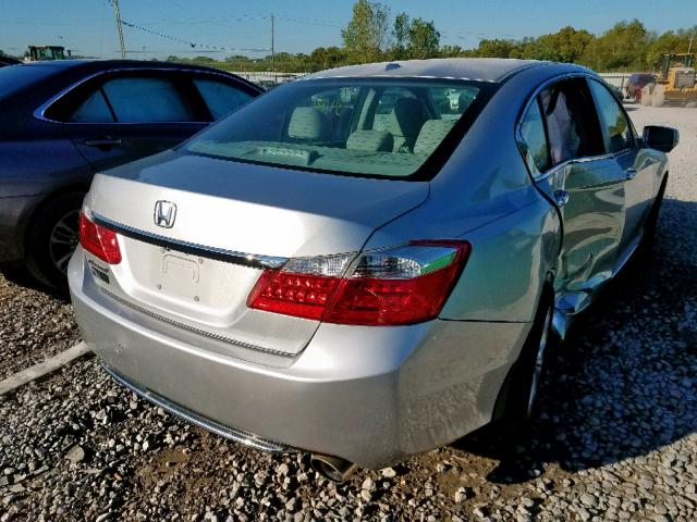 1HGCR2F89DA283317 - 2013 HONDA ACCORD EXL SILVER photo 4