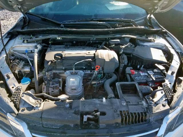 1HGCR2F89DA283317 - 2013 HONDA ACCORD EXL SILVER photo 7