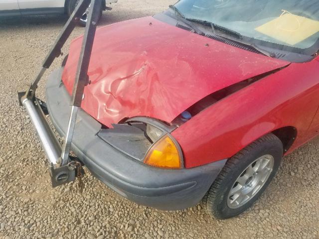 2C1MR2261T6759771 - 1996 GEO METRO BASE RED photo 9