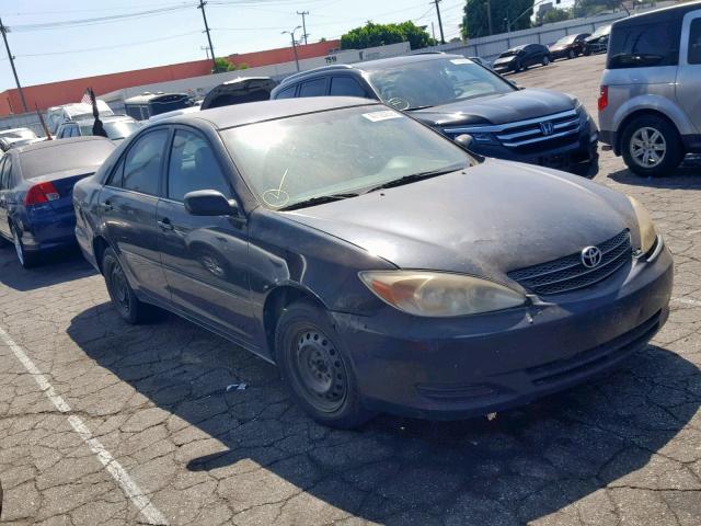 4T1BE32K04U326675 - 2004 TOYOTA CAMRY LE BLACK photo 1