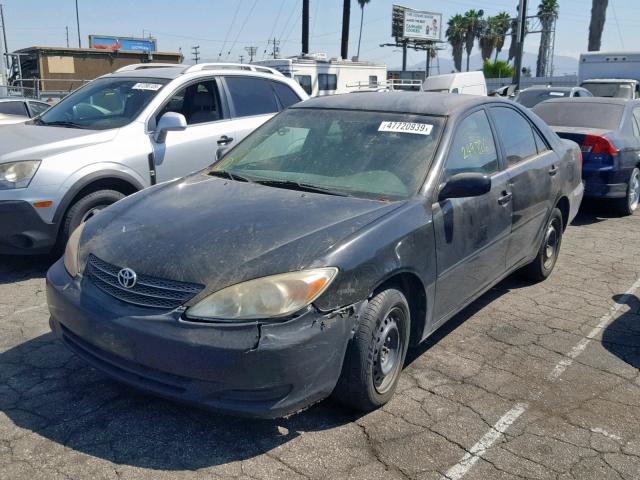 4T1BE32K04U326675 - 2004 TOYOTA CAMRY LE BLACK photo 2