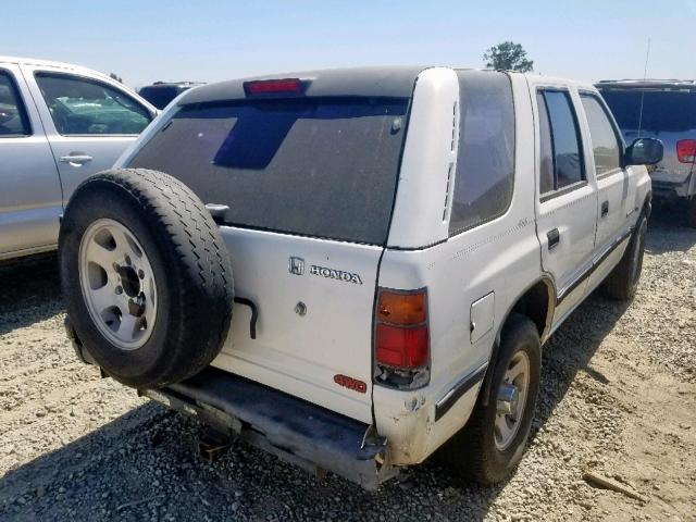 4S6CY58V4R4422364 - 1994 HONDA PASSPORT E 白色 照片 4