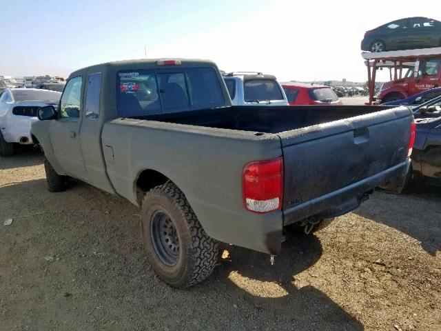 1FTYR14C3YPA03397 - 2000 FORD RANGER SUP GREEN photo 3