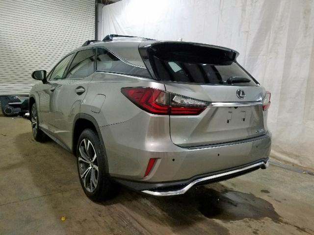 JTJDZKCA7J2012561 - 2018 LEXUS RX 350 L SILVER photo 3