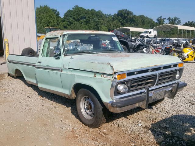 F15GNY16231 - 1977 FORD PICK UP TURQUOISE photo 1