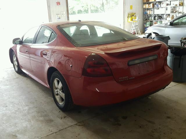 2G2WP552981111454 - 2008 PONTIAC GRAND PRIX 红色 照片 3