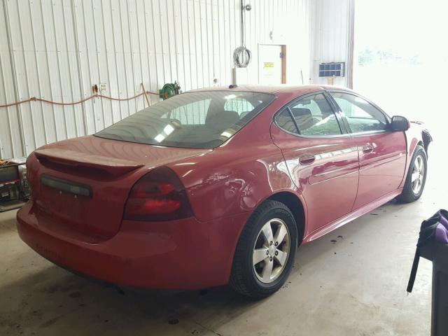 2G2WP552981111454 - 2008 PONTIAC GRAND PRIX 红色 照片 4