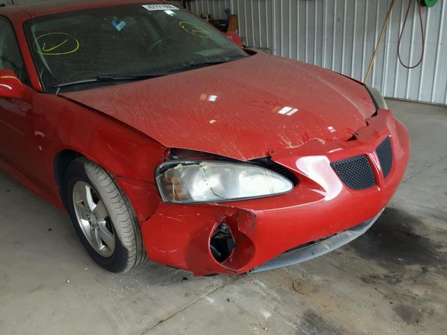 2G2WP552981111454 - 2008 PONTIAC GRAND PRIX 红色 照片 9
