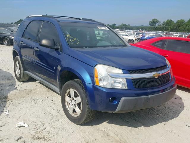 2CNDL13F086317855 - 2008 CHEVROLET EQUINOX LS BLUE photo 1