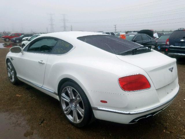 SCBFT7ZA2HC061479 - 2017 BENTLEY CONTINENTA WHITE photo 3