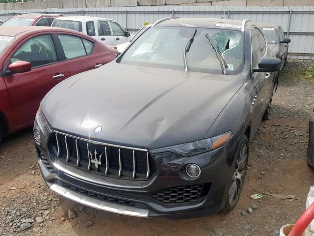 ZN661YUA8HX226779 - 2017 MASERATI LEVANTE S BLACK photo 2