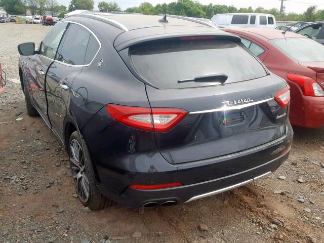 ZN661YUA8HX226779 - 2017 MASERATI LEVANTE S BLACK photo 3