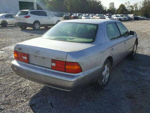 JT8BH28F5X0152659 - 1999 LEXUS LS 400 SILVER photo 4