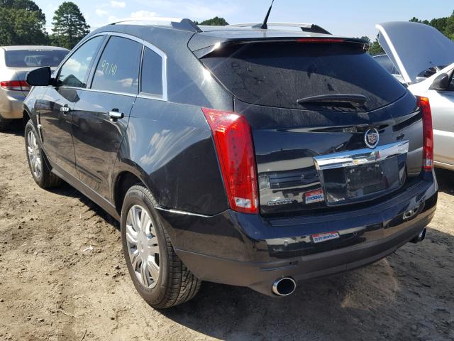 3GYFNAEY5BS663604 - 2011 CADILLAC SRX LUXURY BLACK photo 3