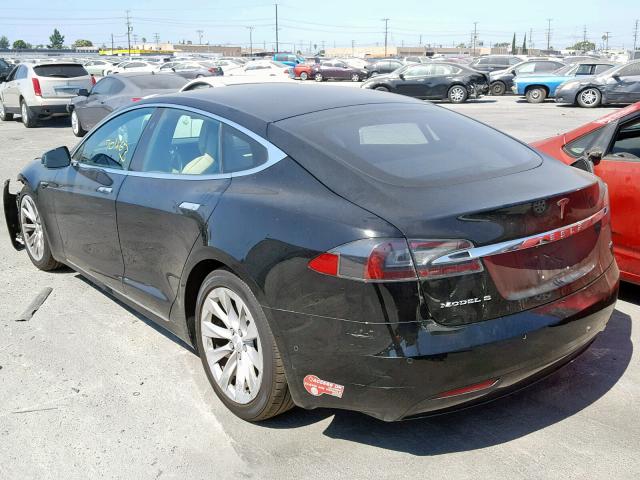 5YJSA1E29HF178699 - 2017 TESLA MODEL S BLACK photo 3