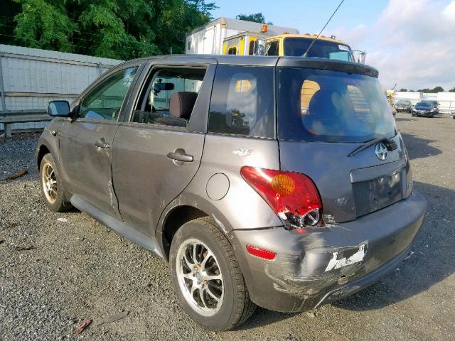 JTKKT624640074489 - 2004 TOYOTA SCION XA GRAY photo 3