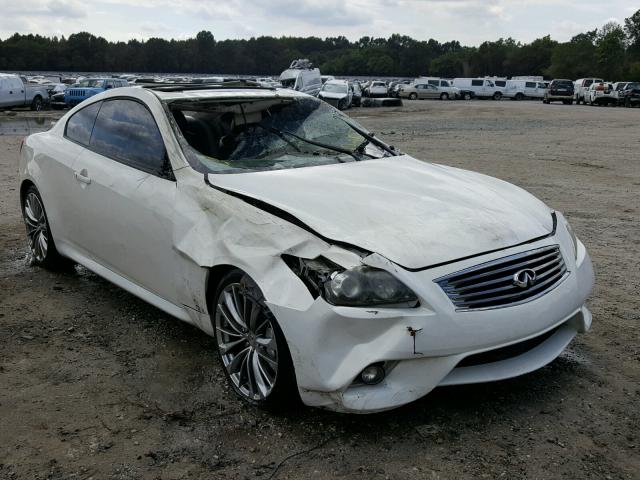 JN1CV6EK0CM420384 - 2012 INFINITI G37 BASE WHITE photo 1